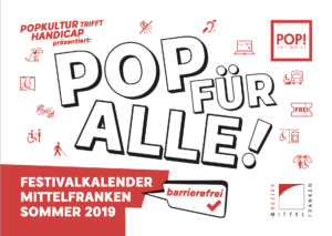 Frontseite des Kalenders POP FÜR ALLE