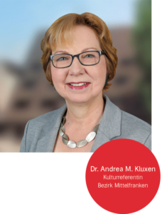 Dr. Andrea Kluxen, Kulturreferentin Bezirk Mittelfranken